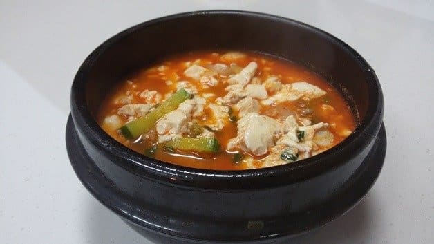 嫩豆腐汤