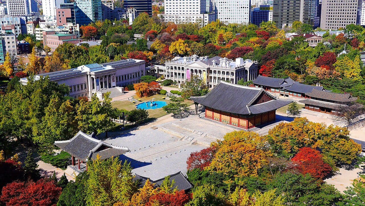 秋日红叶